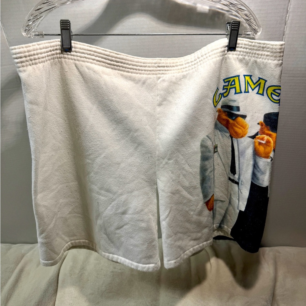 Vintage 90s Camel Cigarettes Joe Camel Gangsters Shorts OSFM (Larger Waisted)